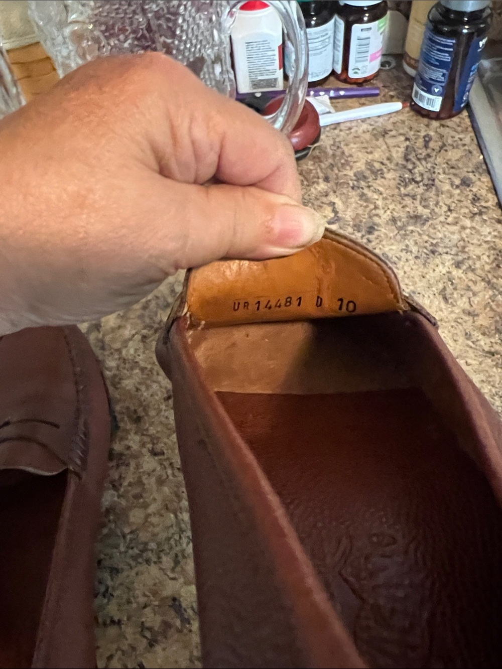 Salvatore Ferragamo Made in Italy men’s cognac penny loafers shoes size 10D. - Picture 10 of 13